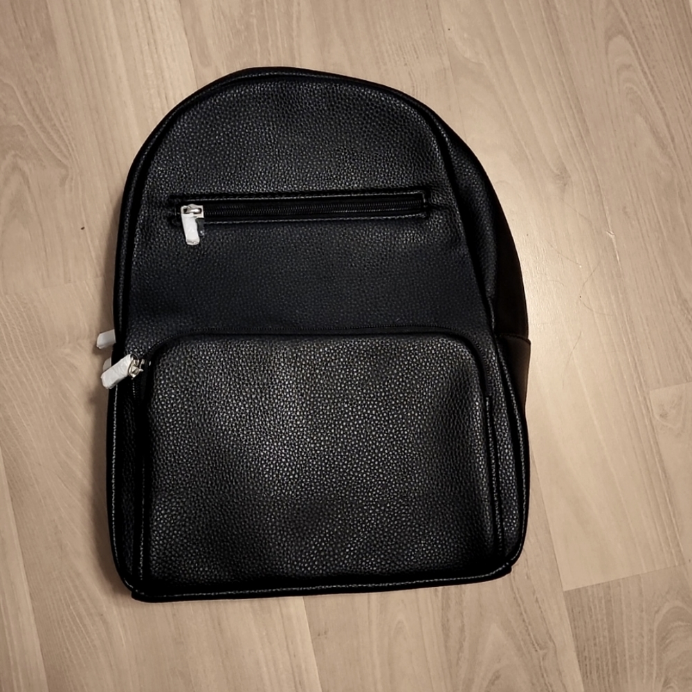 Thirty-One Black Backpack Purse NWT